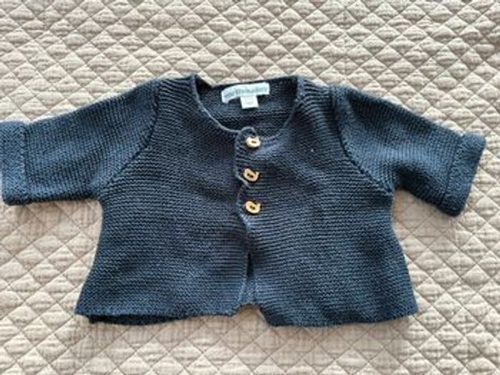 Lot 2 gilets bonnet / prématuré / comme neuf - photo numéro 4