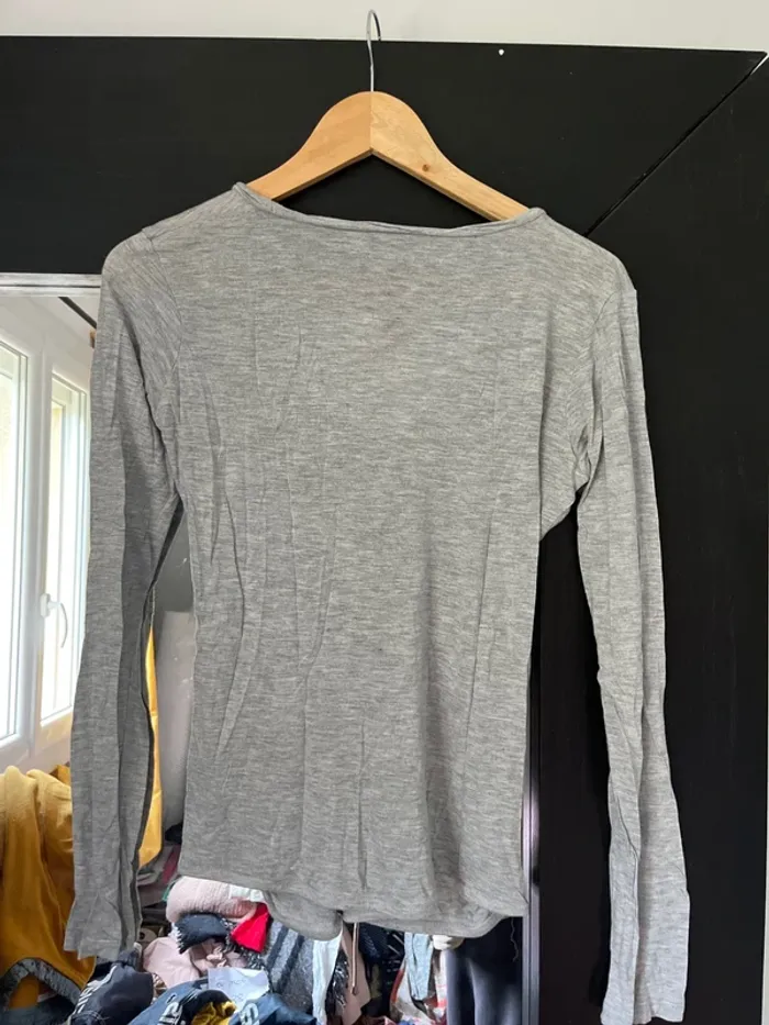 T-shirt ML IKKS femme - photo numéro 5