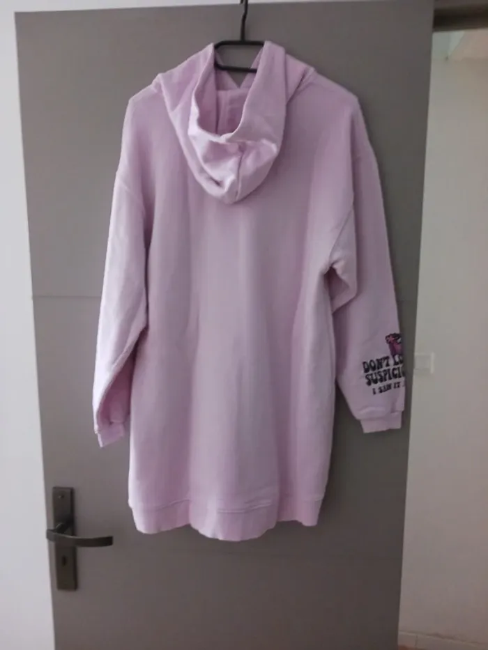 Robe à capuche fille rose Among us 13 / 14 ans Zara - photo numéro 2
