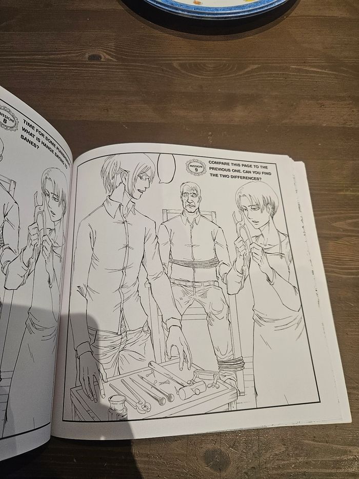 Coloriage manga l'attaque des titans - photo numéro 4