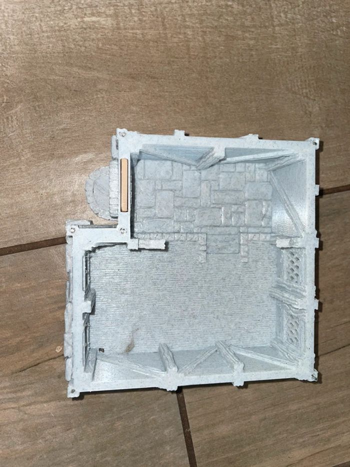 Petite maison château en 3D boîte à bijoux de rangement tirelire - photo numéro 9