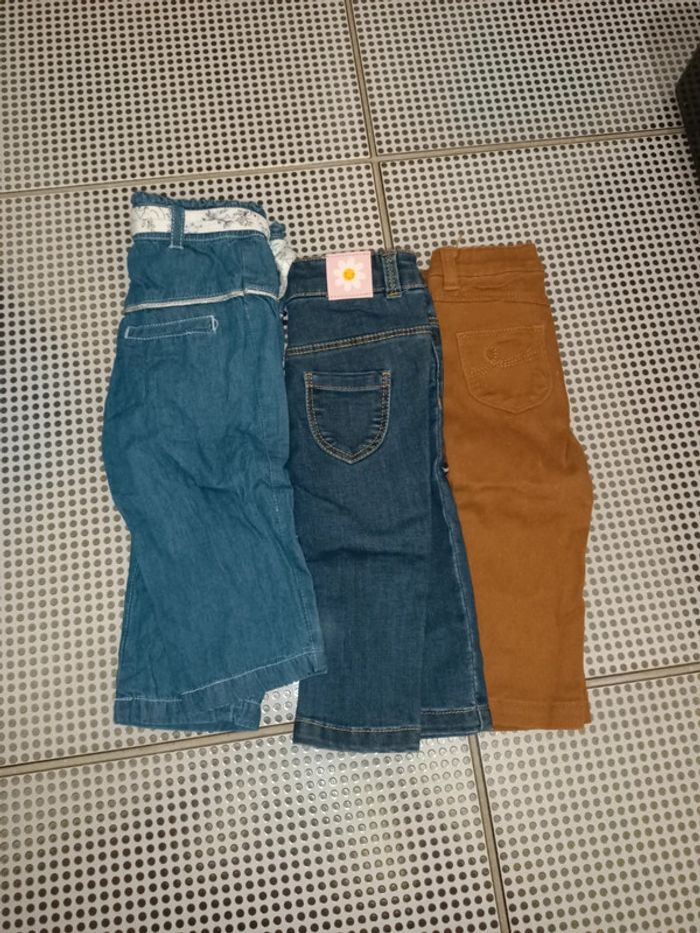 Lot jeans, 12 mois