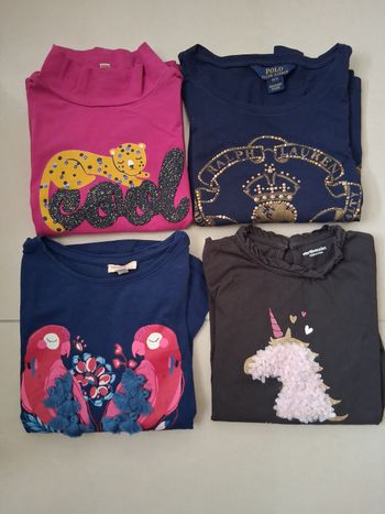Lot de 4 Tee-shirts