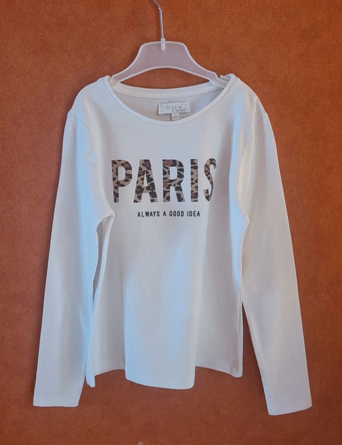 T-shirt manches longues fille