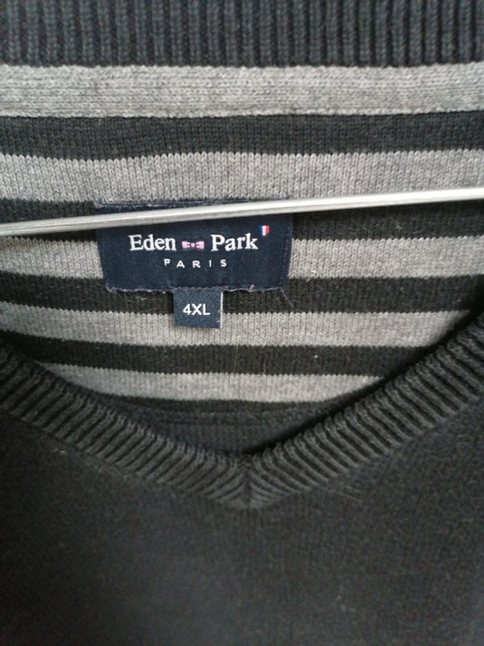 Pull noir Eden Park 4XL - photo numéro 2