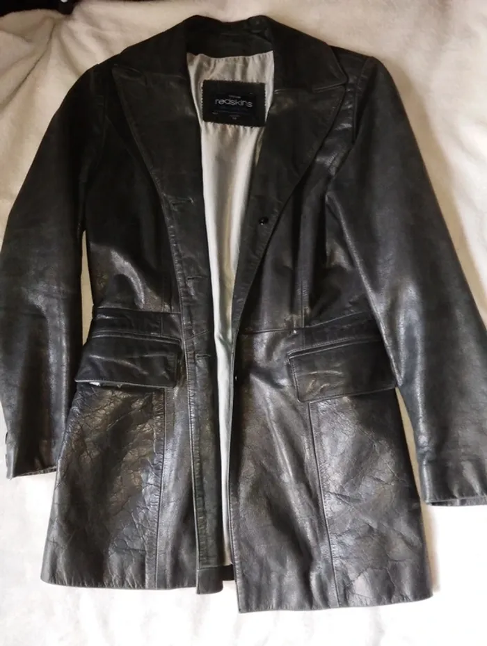 Veste en cuir