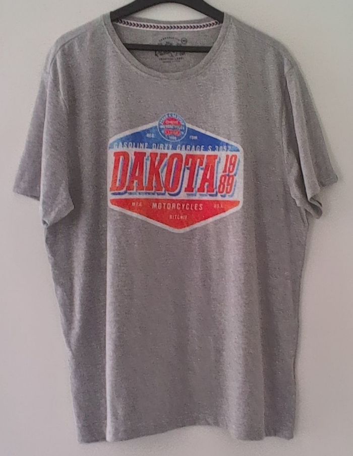 T-shirt manches courtes marque Ritchie jeans taille XXXL/3XL couleur gris pour homme
