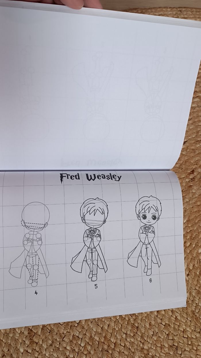Livre apprendre à dessiner Harry Potter - photo numéro 3