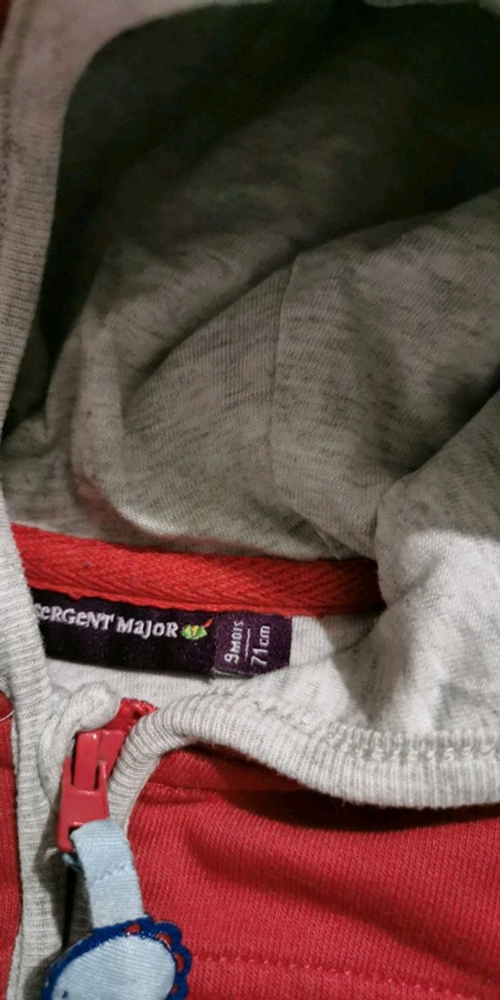 Gilet sergent major 9 mois - photo numéro 4