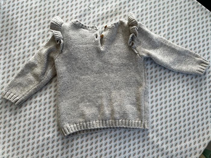 Pull tricot bébé H&M taille 68cm 6 mois - photo numéro 4