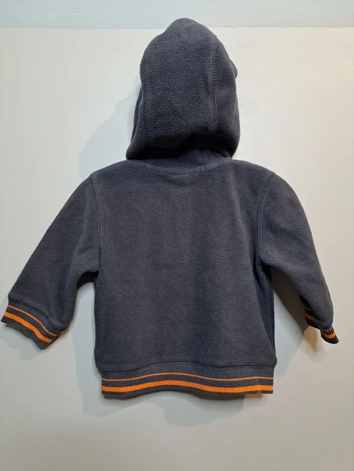 Sweat zippé - Disney Baby - 9 mois - photo numéro 5