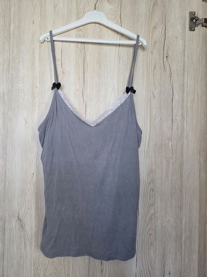 ENSEMBLE PYJAMA SHORT DÉBARDEUR FEMME TAILLE MARQUE FASHION - photo numéro 2