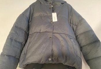 Lili Sidonio by Molly Bracken Doudoune Blouson manteau  gris foncé taille L correspond à un 42 (FR)