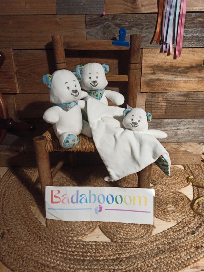 Peluche et doudou ours Mustela tbe
