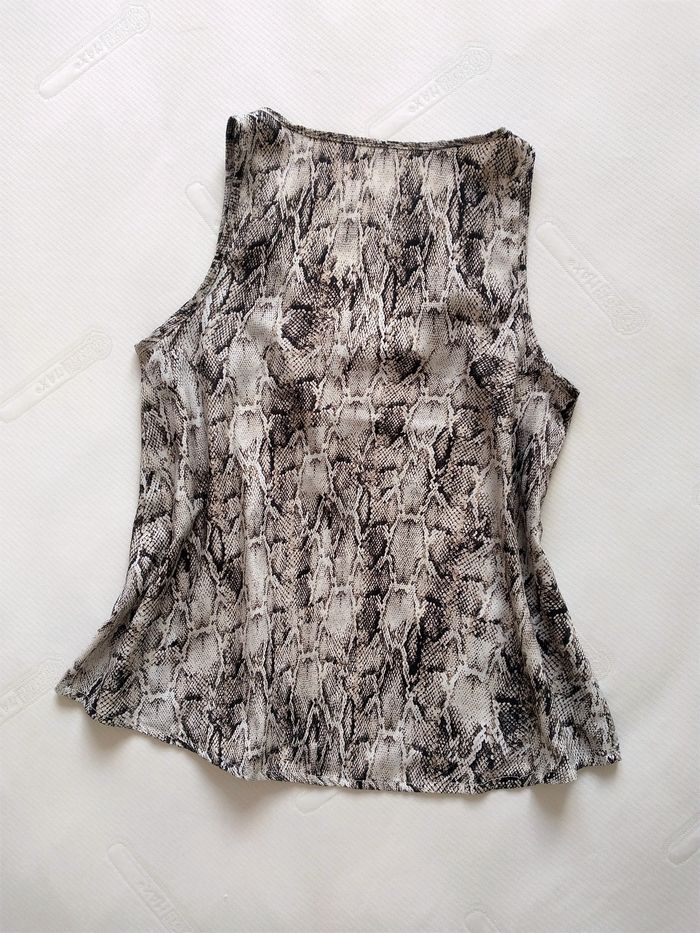 Débardeur blouse imprimé serpent - photo numéro 6