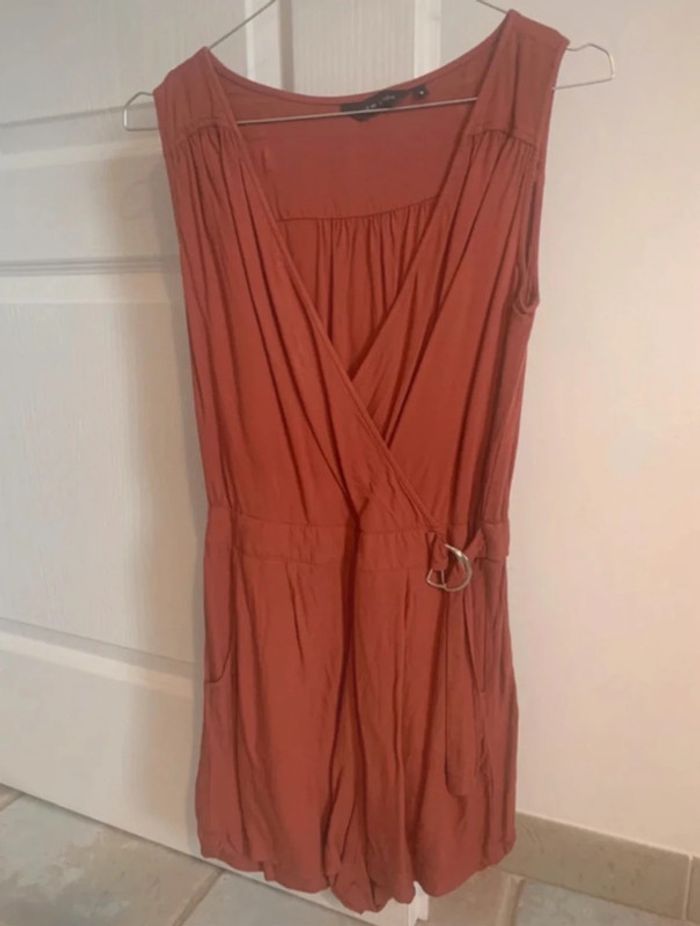Combi short femme terracotta newlook taille s