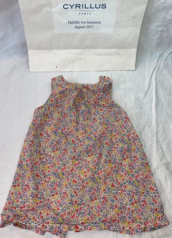 robe liberty Cyrillus 12 mois