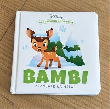 Livre Mes premières histoires Bambi