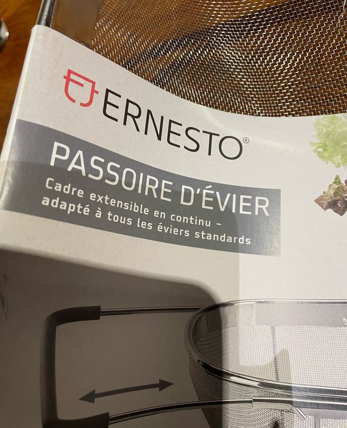 Passoire extensible en continu acier inoxydable Ernesto - photo numéro 7