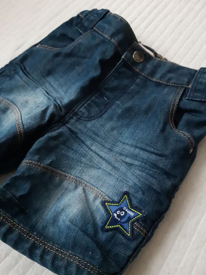 Short en jean DPAM 6 mois - photo numéro 2