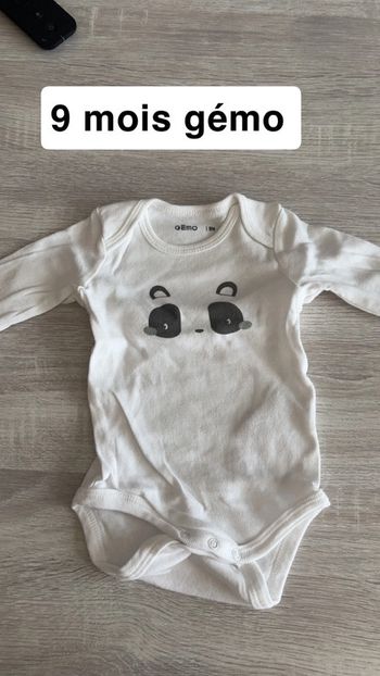 Body manches longues mixte