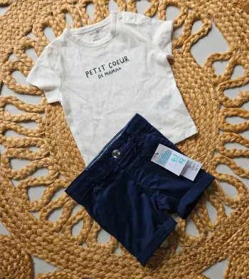 Ensemble 3/6m (Pas la même marque)