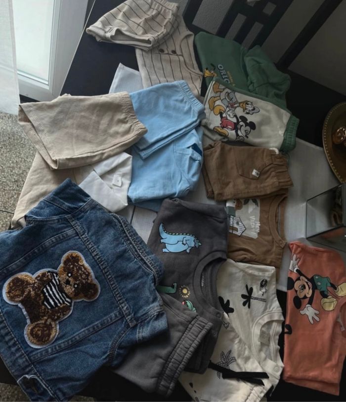 lot de vêtements bébé garçon 6-9 mois
