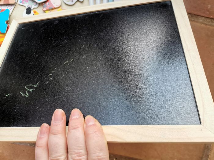 Jeu magnetique en bois ardoise - photo numéro 3