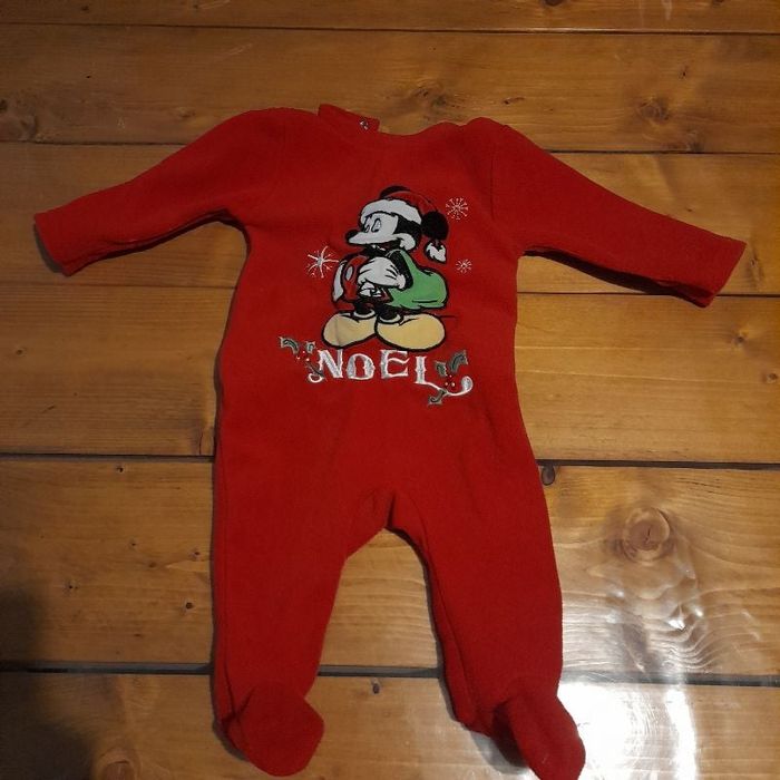 Pyjama mixte 3 mois mickey et Noël