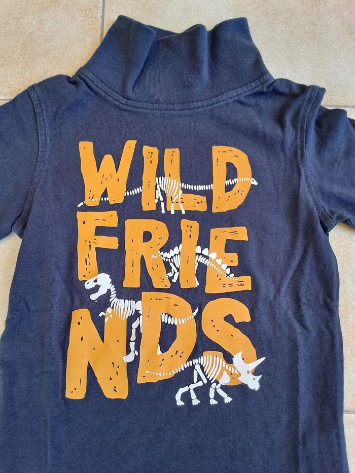 Tee-shirt manches longues 3 ans In extenso neuf - photo numéro 3