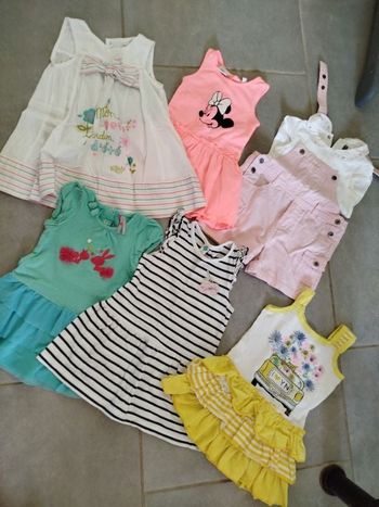 Lot de vêtements fille
