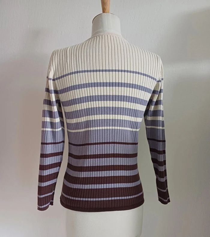 Pull rayé taille M Carol - photo numéro 5
