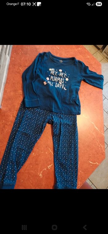 Pyjama fille taille 4 ans