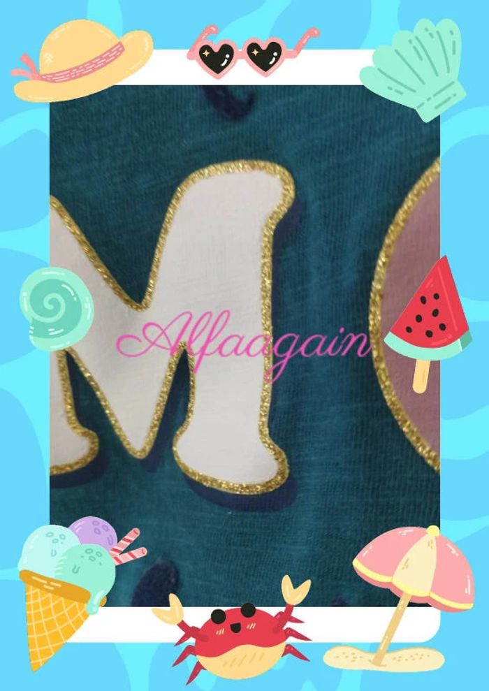 T-shirt manches longues bleu Gémo 10ans - photo numéro 3