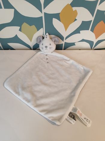 Doudou plat souris sergent major 