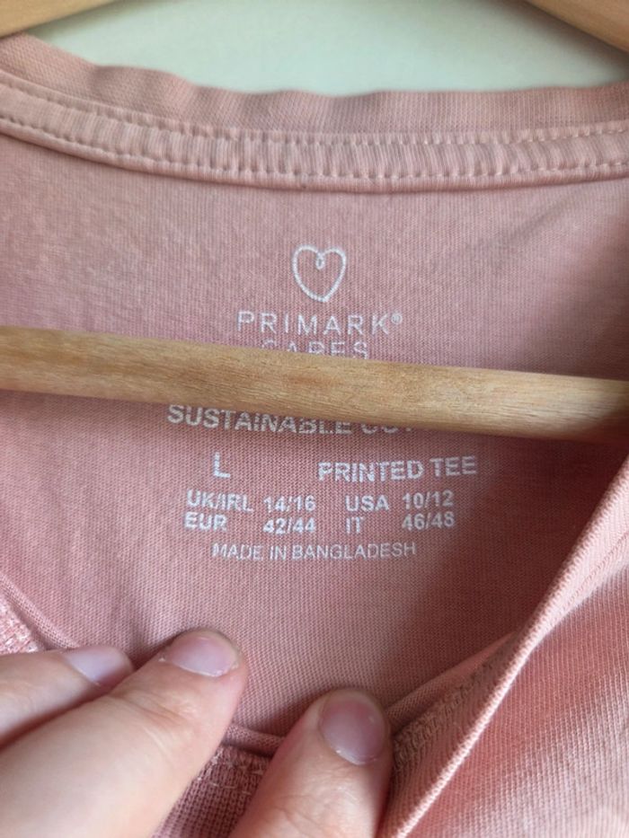 T-shirt rose primark - taille L - photo numéro 5