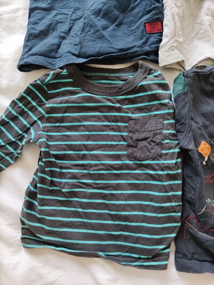 Lot t shirt manches longues 18 mois - photo numéro 2
