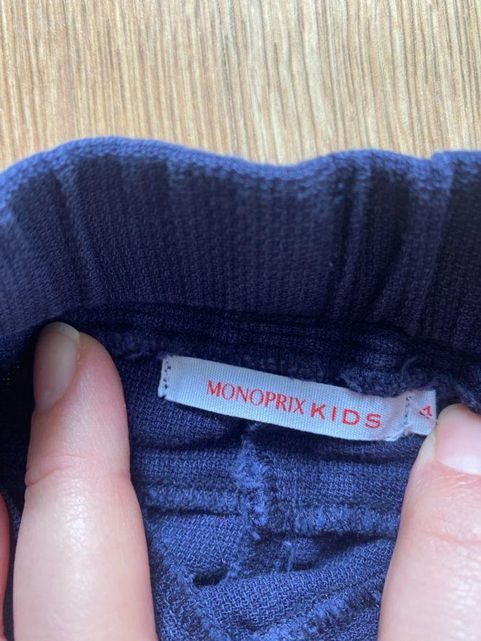 Pantalon bleue Monoprix - photo numéro 2