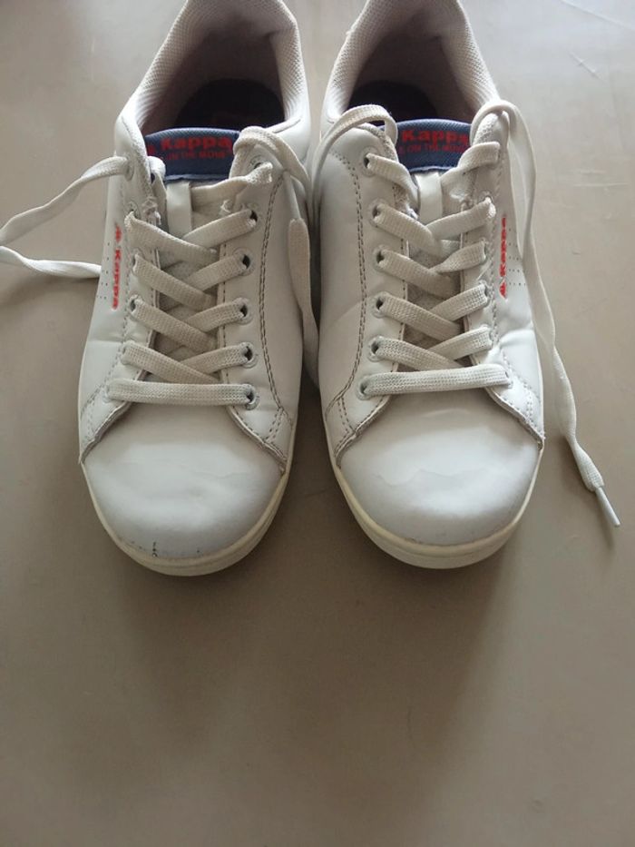 Chaussures blanche kappa taille 36 - photo numéro 5