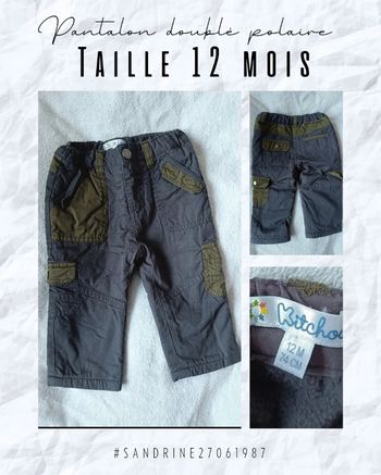Pantalon chaud 🧸 Taille 12 mois 🧸 Kitchoun