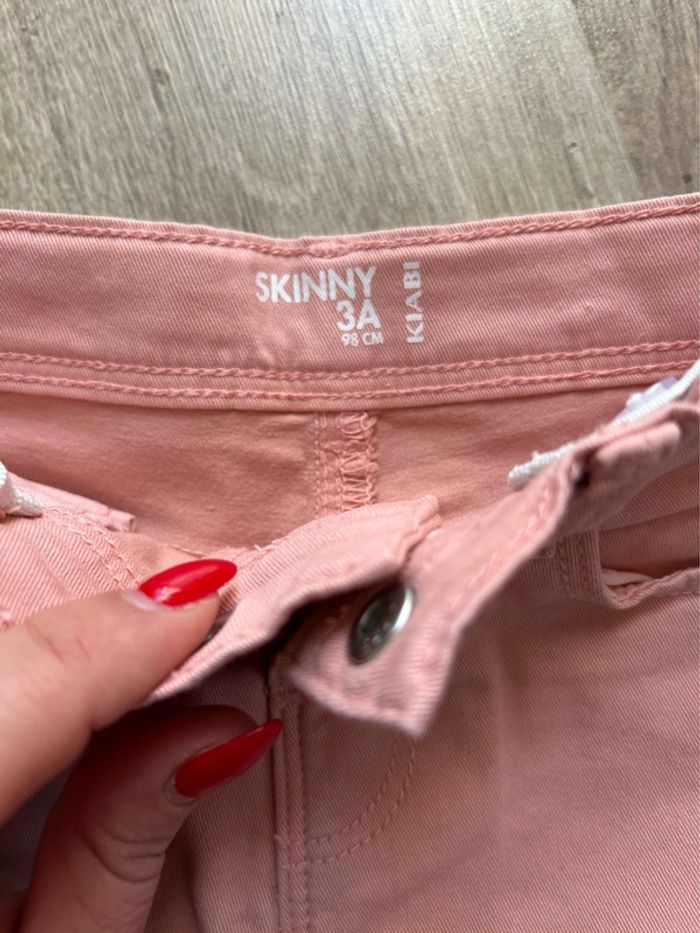 Jean skinny fille taille 3 ans - photo numéro 3