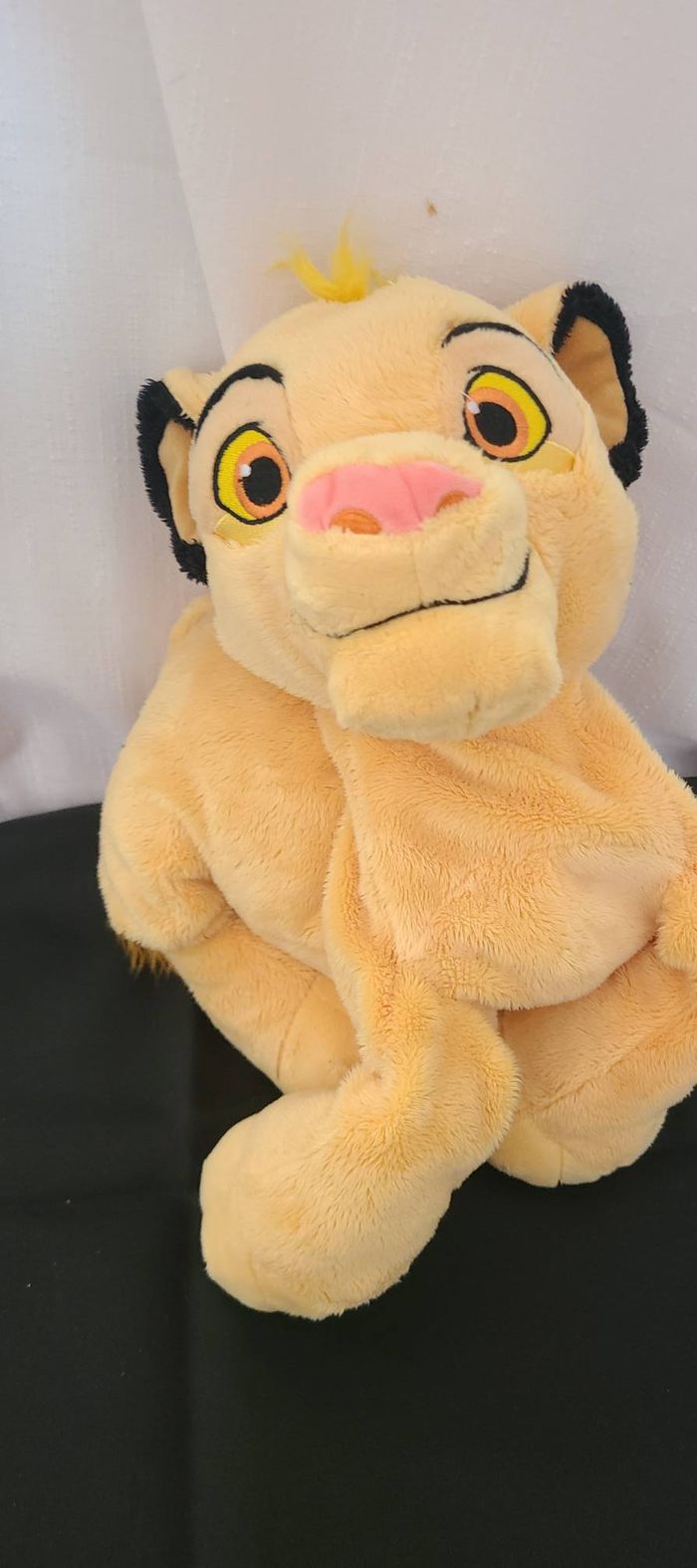 peluche le roi lion disney grand model simba coucher 55 cm nicotoy - photo numéro 6