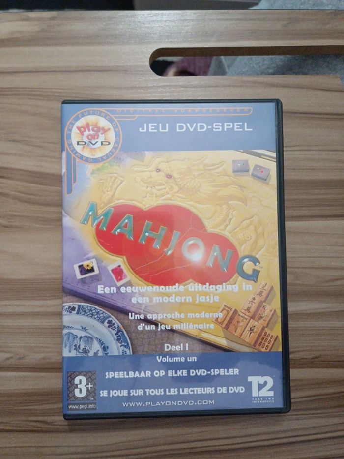 Jeu pc : Mahjong ( en très bon état)