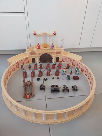Arènes romaines playmobil + Astérix et Obélix