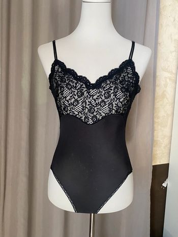 Body noir vintage Barbara S