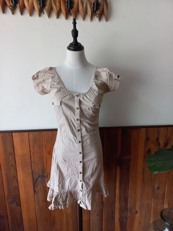 Robe beige
