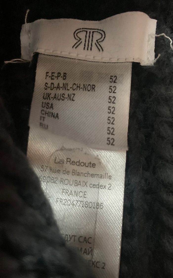 Bonnet hiver taille 52 - photo numéro 3