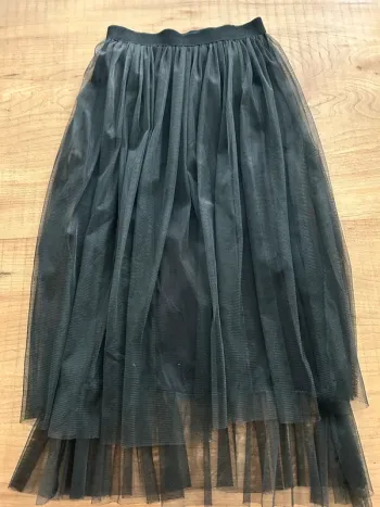 Jupe tutu en tulle noire
