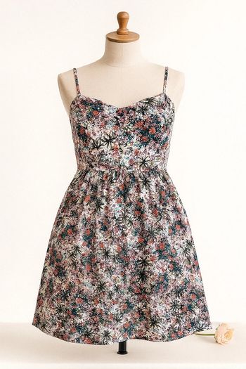 💫 Jolie robe cache cache fleuri taille S/M 💫