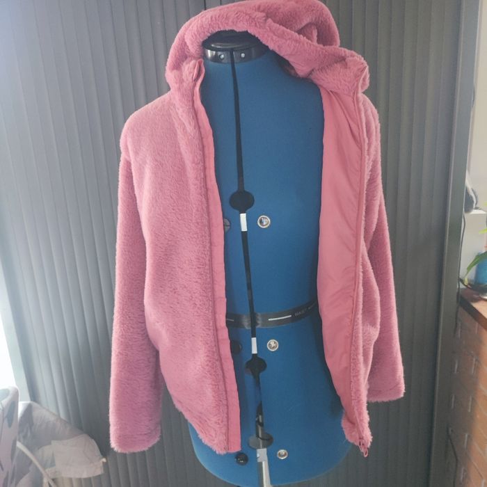Gilet pilou pilou 12ans fille fushia pepperts! Avec capuche - photo numéro 2